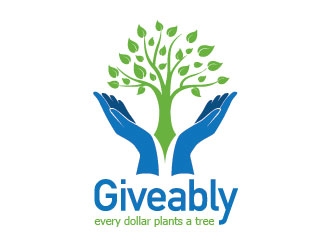 Giveably logo design by agoosh