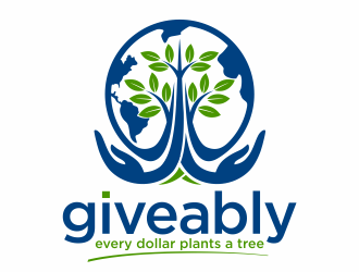 Giveably logo design by agus