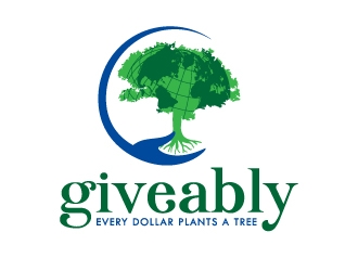 Giveably logo design by desynergy