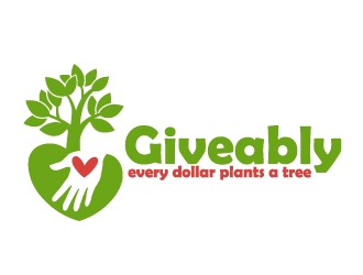 Giveably logo design by Dawnxisoul393