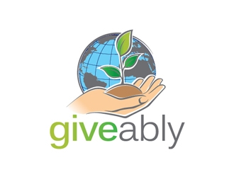 Giveably logo design by openyourmind
