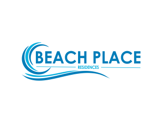 BEACH PLACE RESIDENCES logo design by kanal