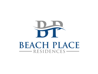 BEACH PLACE RESIDENCES logo design by mbamboex