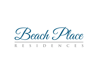BEACH PLACE RESIDENCES logo design by cimot