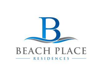 BEACH PLACE RESIDENCES logo design by DiDdzin
