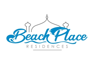 BEACH PLACE RESIDENCES logo design by dasigns