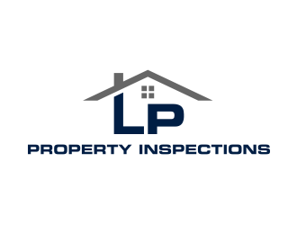 LP Property Inspections logo design by protein