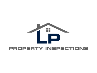 LP Property Inspections logo design by protein