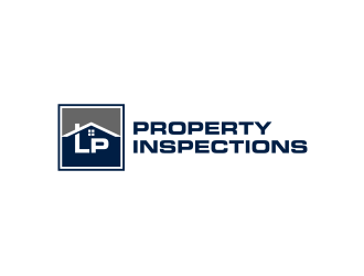 LP Property Inspections logo design by protein