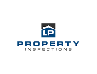 LP Property Inspections logo design by blackcane