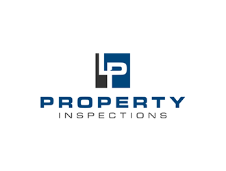 LP Property Inspections logo design by blackcane