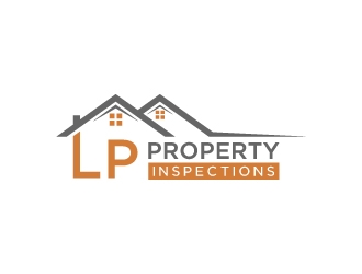 LP Property Inspections logo design by dibyo