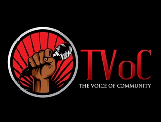The Voice of Community (TVoC) logo design by gogo