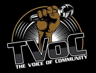 The Voice of Community (TVoC) logo design by gogo