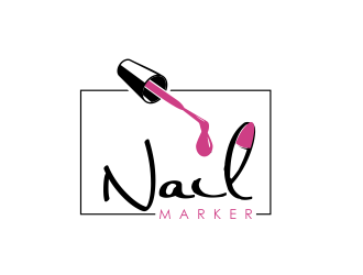 Nail Marker logo design by qqdesigns