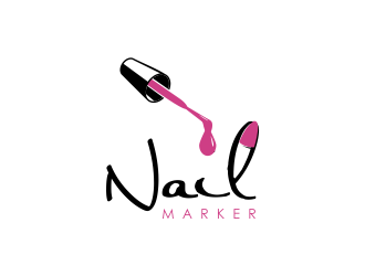 Nail Marker logo design by qqdesigns