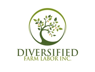 Diversified Farm Labor Inc. logo design by b3no
