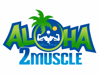 Aloha2Muscle logo design by cgage20