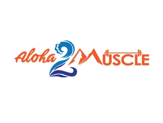 Aloha2Muscle logo design by agoosh