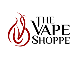 The Vapor Shoppe logo design by Coolwanz
