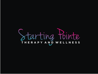 Starting Pointe Therapy and Wellness logo design by bricton