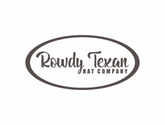 Rowdy Texan Hat Company logo design by hopee