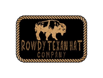 Rowdy Texan Hat Company logo design by AYATA