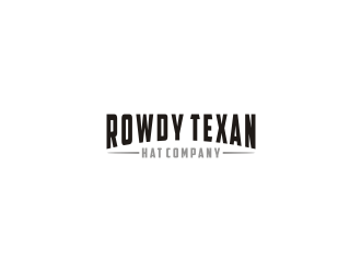 Rowdy Texan Hat Company logo design by bricton