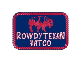 Rowdy Texan Hat Company logo design by AYATA