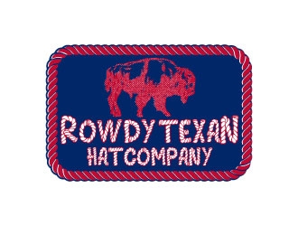 Rowdy Texan Hat Company logo design by AYATA