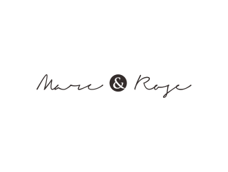 Marc & Rose logo design by ammad