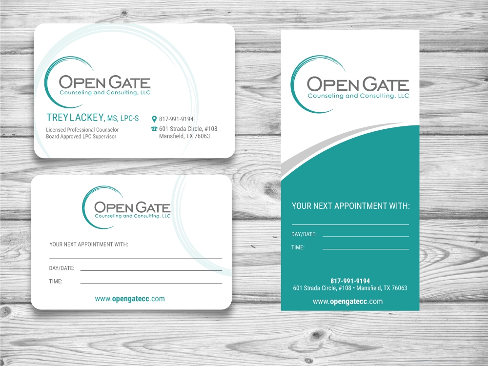 Open Gate Counseling and Consulting, LLC logo design by jaize