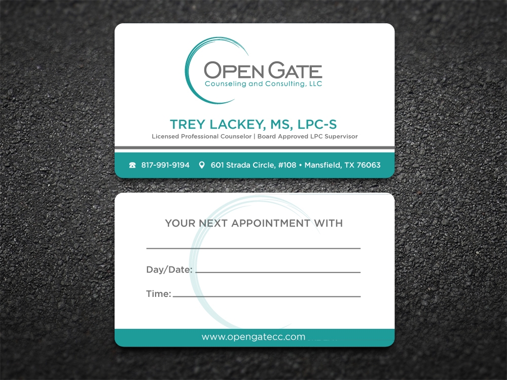 Open Gate Counseling and Consulting, LLC logo design by labo