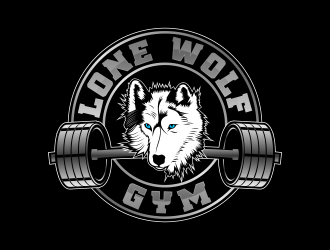 Lone Wolf Gym logo design by beejo