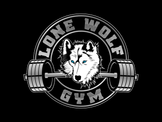 Lone Wolf Gym logo design by beejo