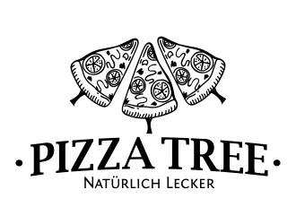 pizza tree logo design by mrdesign