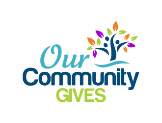 Our Community Gives logo design by ingepro