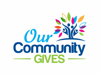 Our Community Gives logo design by ingepro