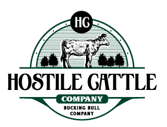 Hostile Cattle Company logo design by Ultimatum