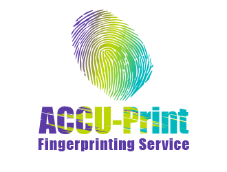 ACCU-Print Fingerprinting Service logo design by BeDesign