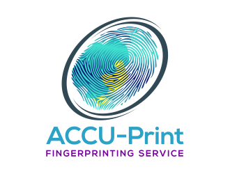 ACCU-Print Fingerprinting Service logo design by cintoko