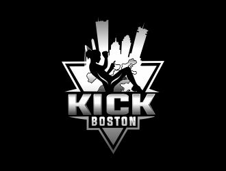 Kick-Boston logo design by Tambaosho