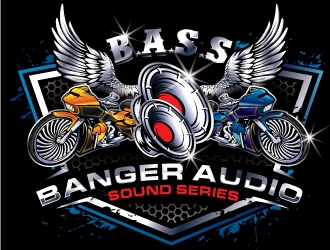 Banger Audio Sound Series logo design by REDCROW