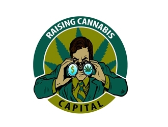 Raising Cannabis Capital logo design by bougalla005