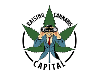 Raising Cannabis Capital logo design by Kruger