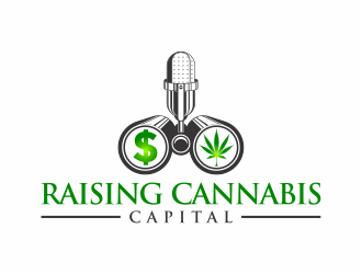 Raising Cannabis Capital logo design by mutafailan