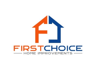 First Choice Home Improvements logo design by daywalker