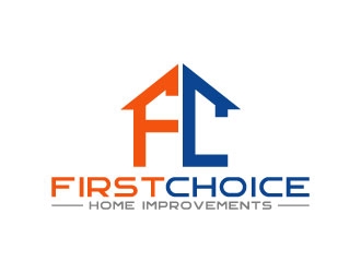 First Choice Home Improvements logo design by daywalker