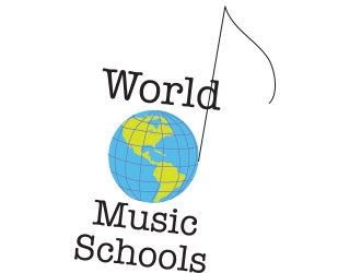 World Music Schools logo design by not2shabby