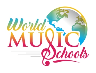 World Music Schools logo design by MAXR